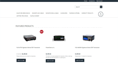 Desktop Screenshot of cart.flexradio.com
